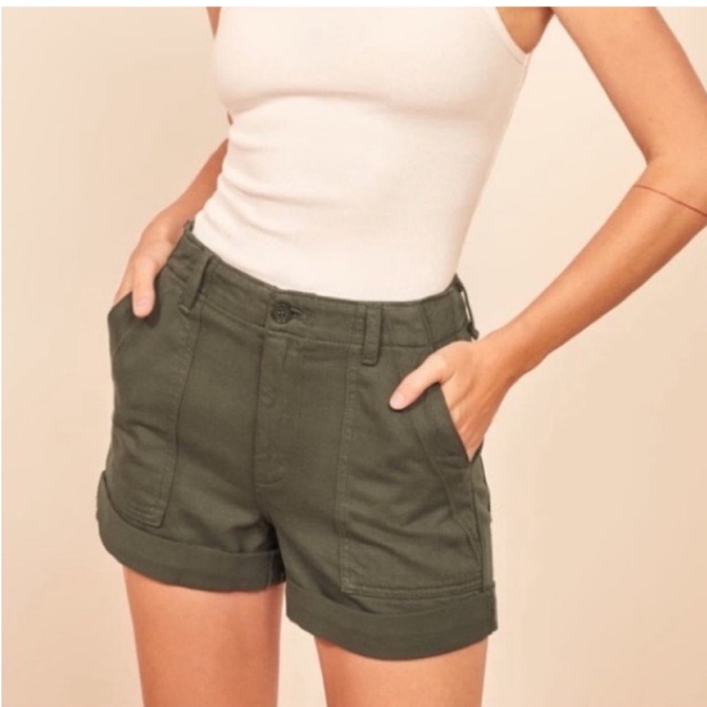Reformation utility shorts